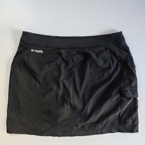 Columbia PFG omni-freeze black skort / skirt women's size 6 - Picture 3 of 13